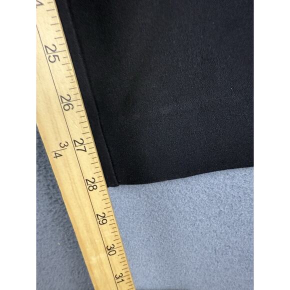 NWT Marla Wynne For Chico's Crepe Fitted Black Ankle Pants Size XSmall - Picture 6 of 8